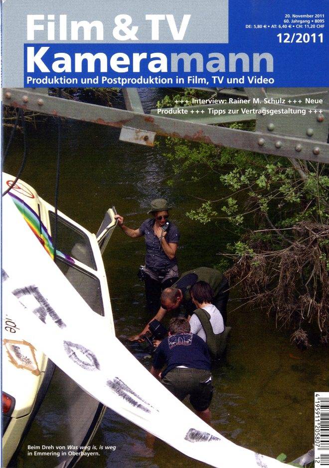 FILM TV KAMERAMANN magazine side cover Issue 12  2011