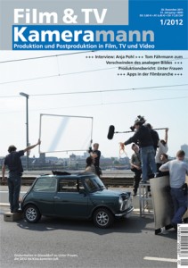 FILM TV KAMERAMANN magazine side cover Issue 1  2012