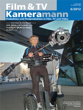 FILM TV KAMERAMANN magazine side cover Issue 6  2012
