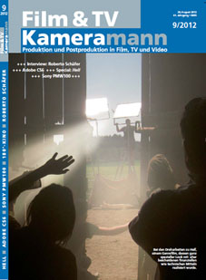 FILM TV KAMERAMANN magazine side cover Issue 9  2012
