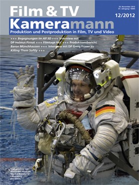 FILM TV KAMERAMANN magazine side cover Issue 12  2012