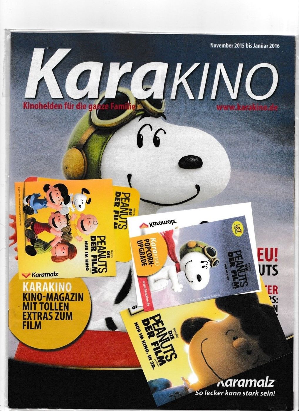 KARAKINO magazine side cover Issue 6  November 2015/ January 2016 