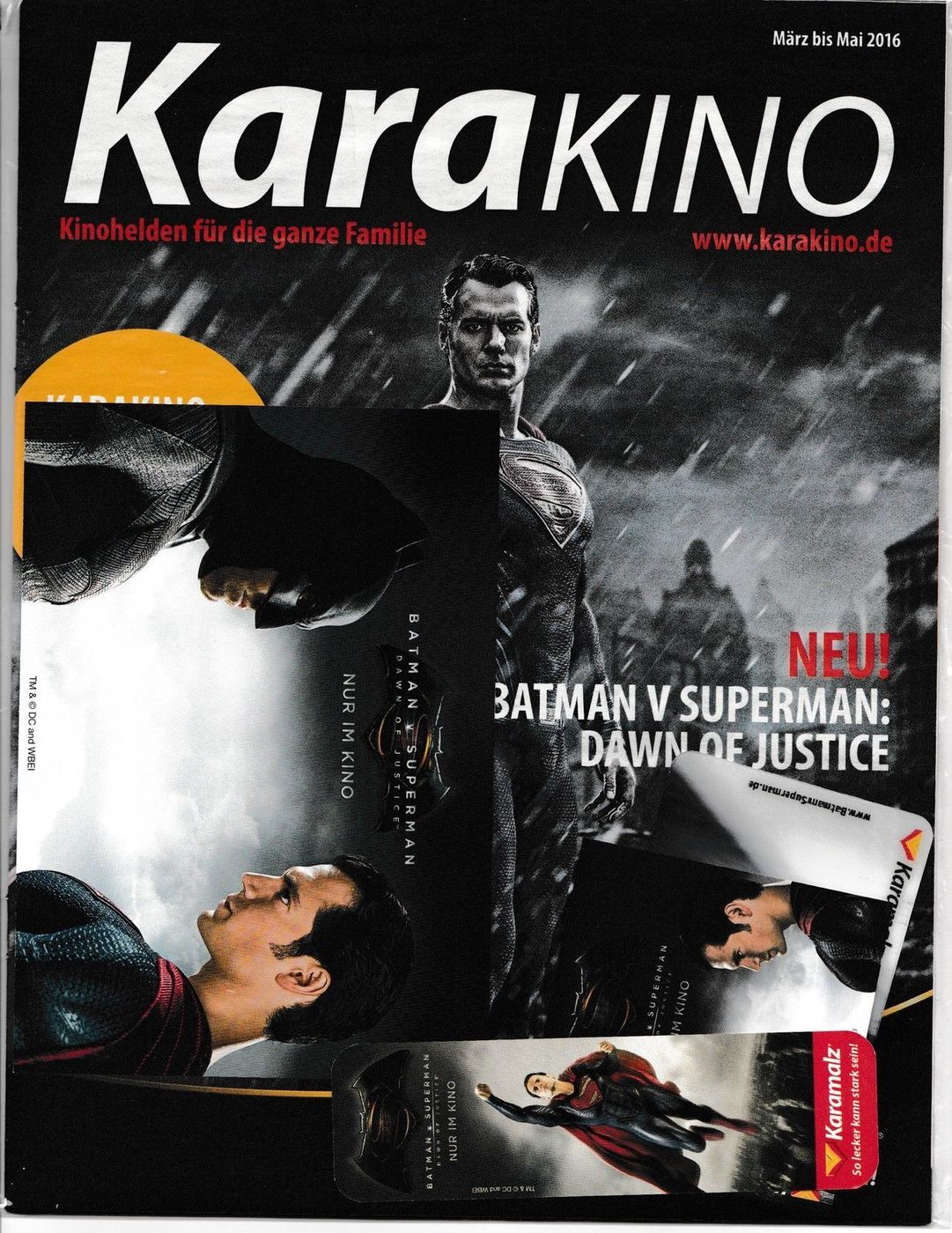 KARAKINO magazine side cover Issue 7  March/May 2016