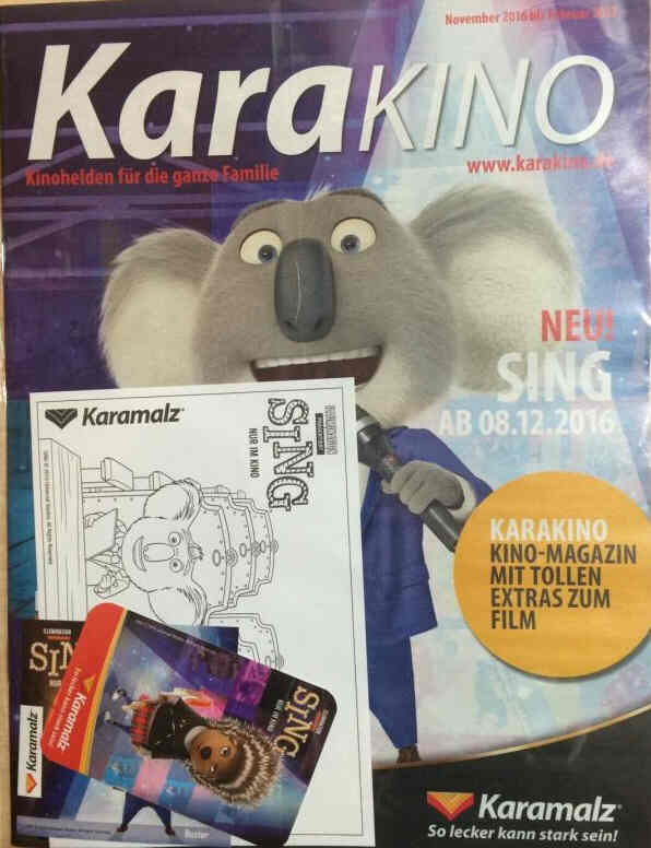 KARAKINO magazine side cover  November 2016/ February 2017 