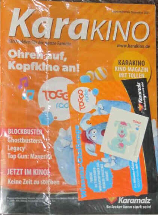 KARAKINO magazine side cover  September/December 2021