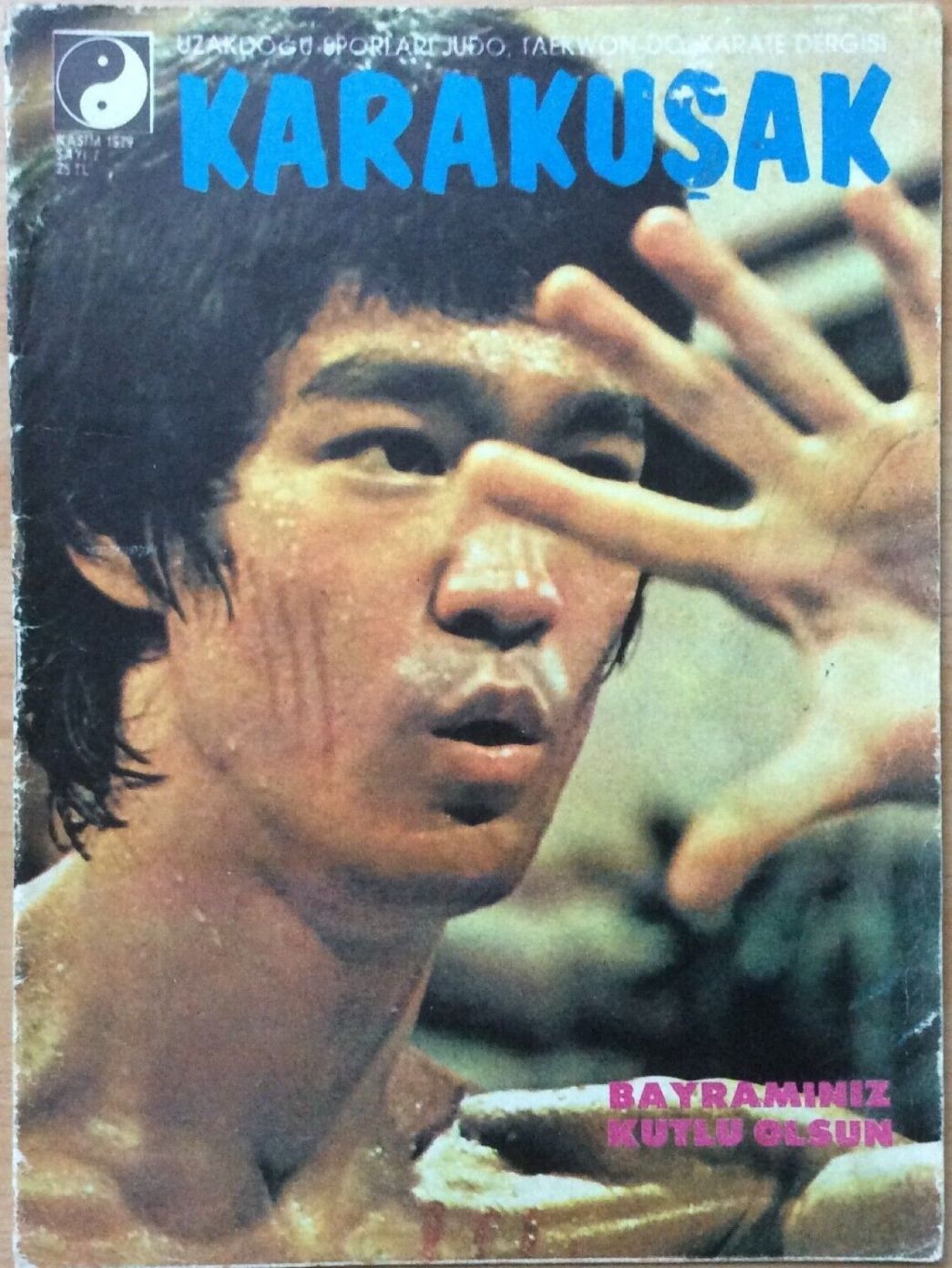 KARAKUSAK magazine side cover Issue 7  November 1979