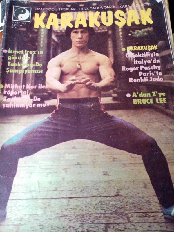 KARAKUSAK magazine side cover Issue 23   1981