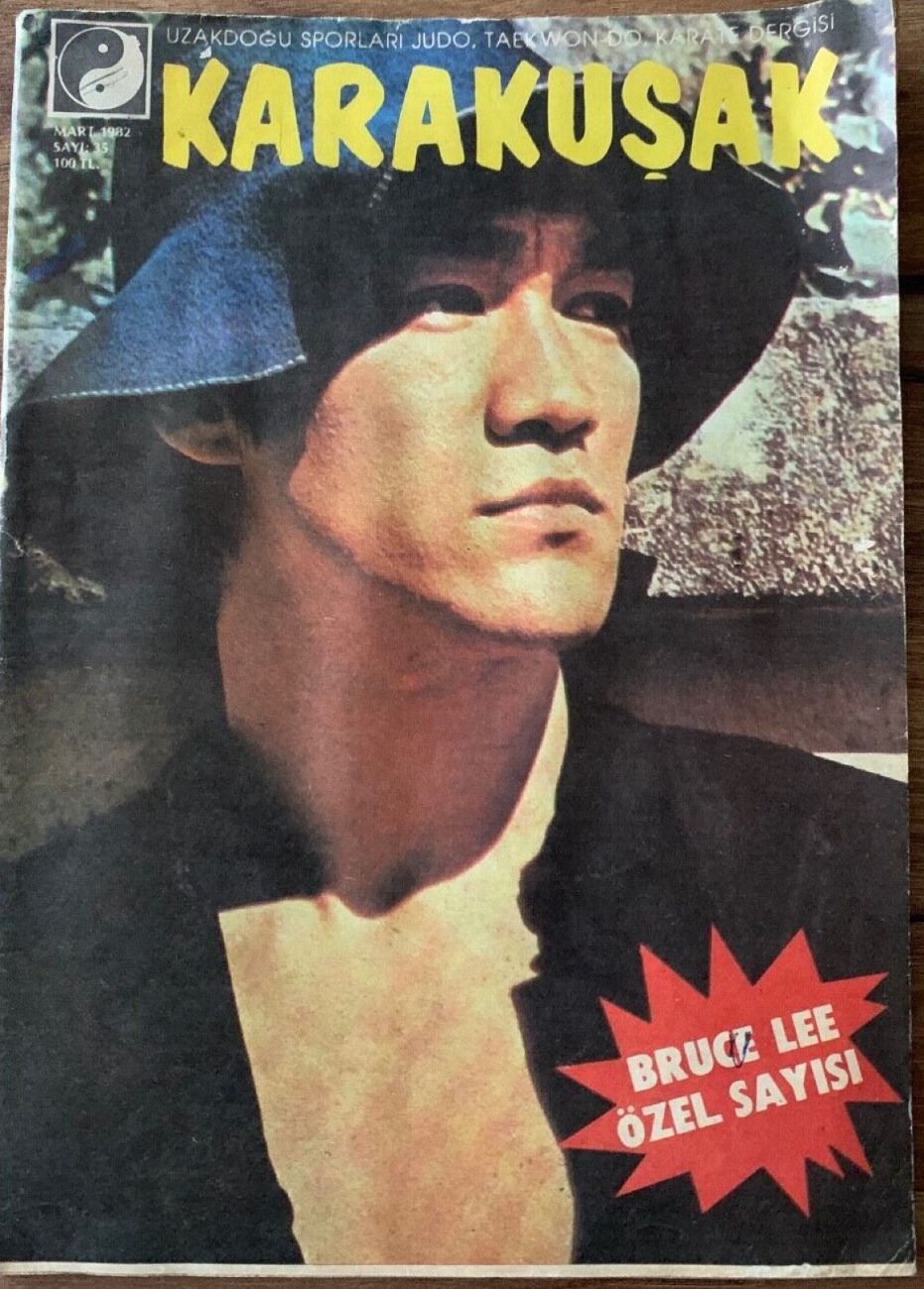 KARAKUSAK magazine side cover Issue 35  March 1982