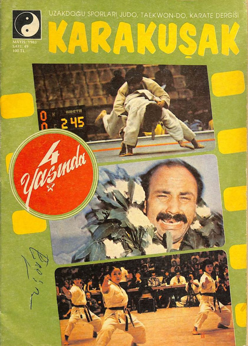 KARAKUSAK magazine side cover Issue 49  May 1983