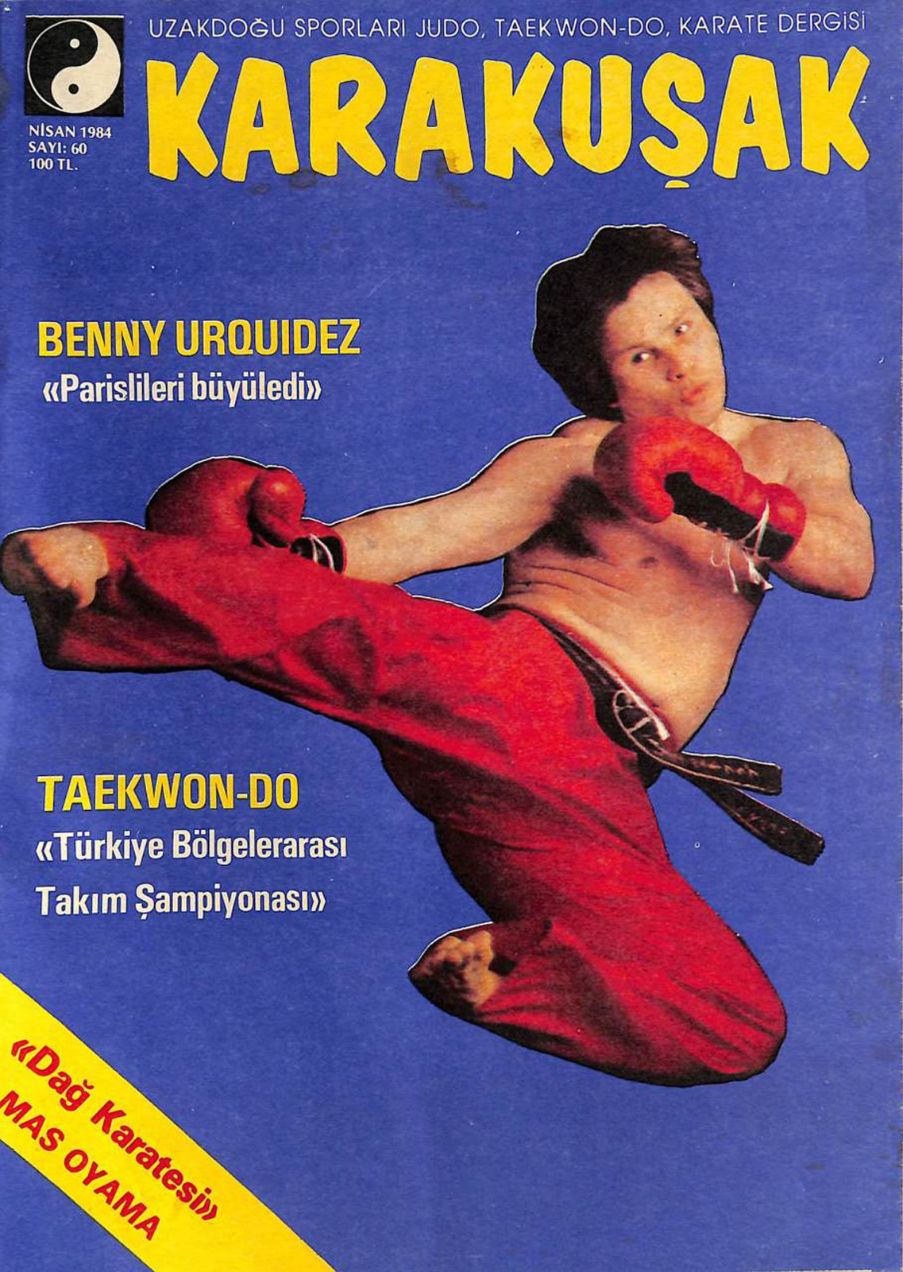 KARAKUSAK magazine side cover Issue 60  May 1984