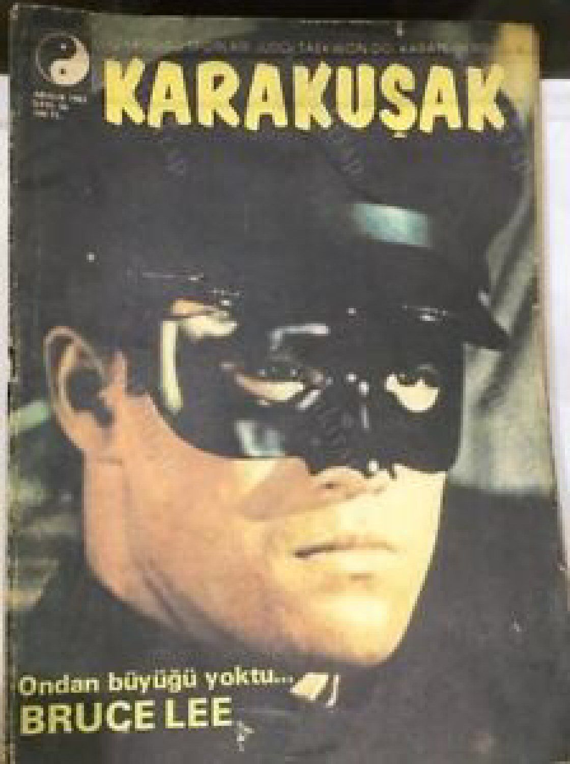 KARAKUSAK magazine side cover Issue 56   1984