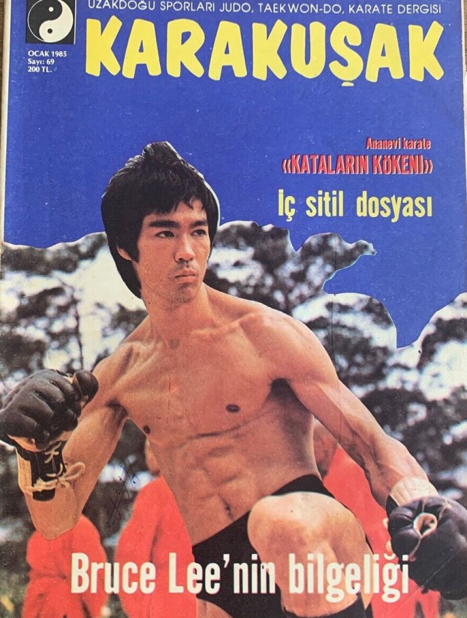 KARAKUSAK magazine side cover Issue 69  January 1985