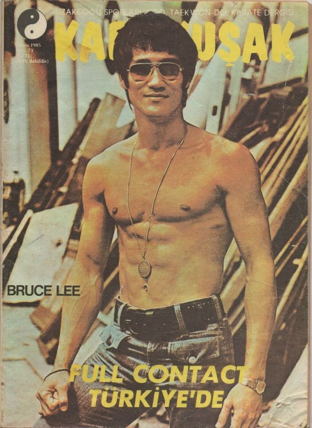 KARAKUSAK magazine side cover Issue 73  May 1985