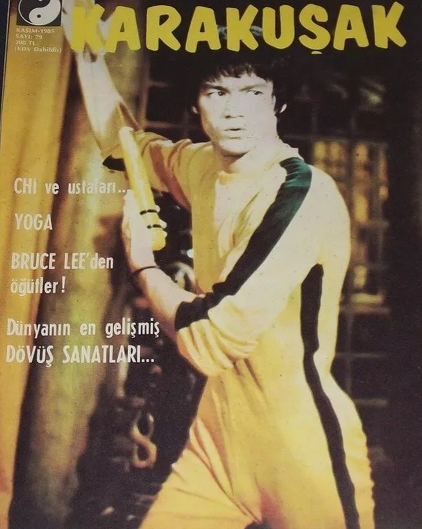 KARAKUSAK magazine side cover Issue 79   1985