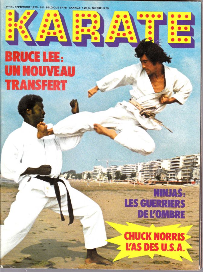 KARATE magazine side cover Issue 13 September 1975