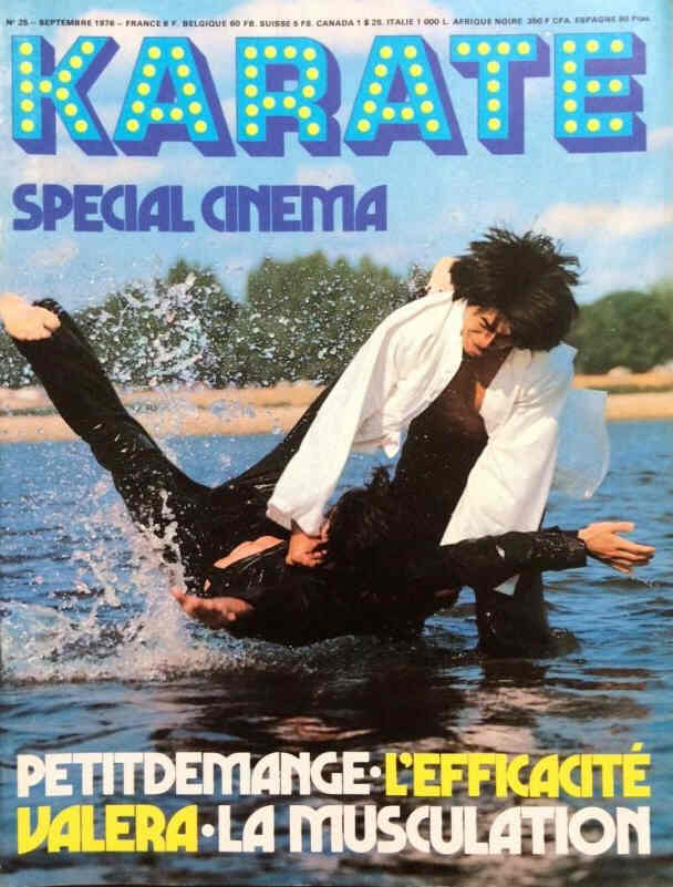 KARATE magazine side cover Issue 25 September 1976