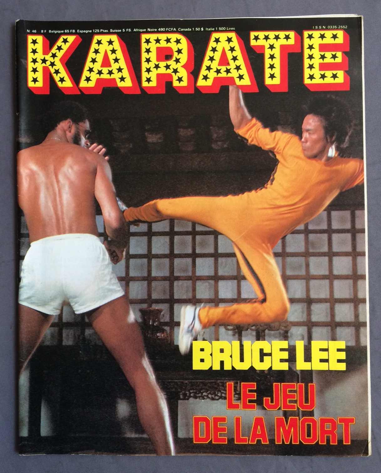 KARATE magazine side cover Issue 46 September/October 1978