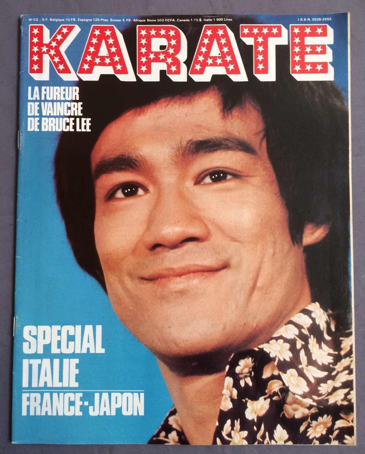 KARATE magazine side cover Issue 52 April/May 1979