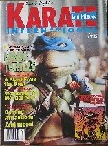 KARATE INTERNATIONAL magazine side cover  June 1990