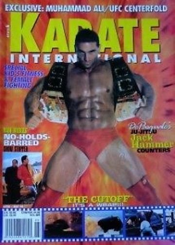 KARATE INTERNATIONAL magazine side cover  April 1998