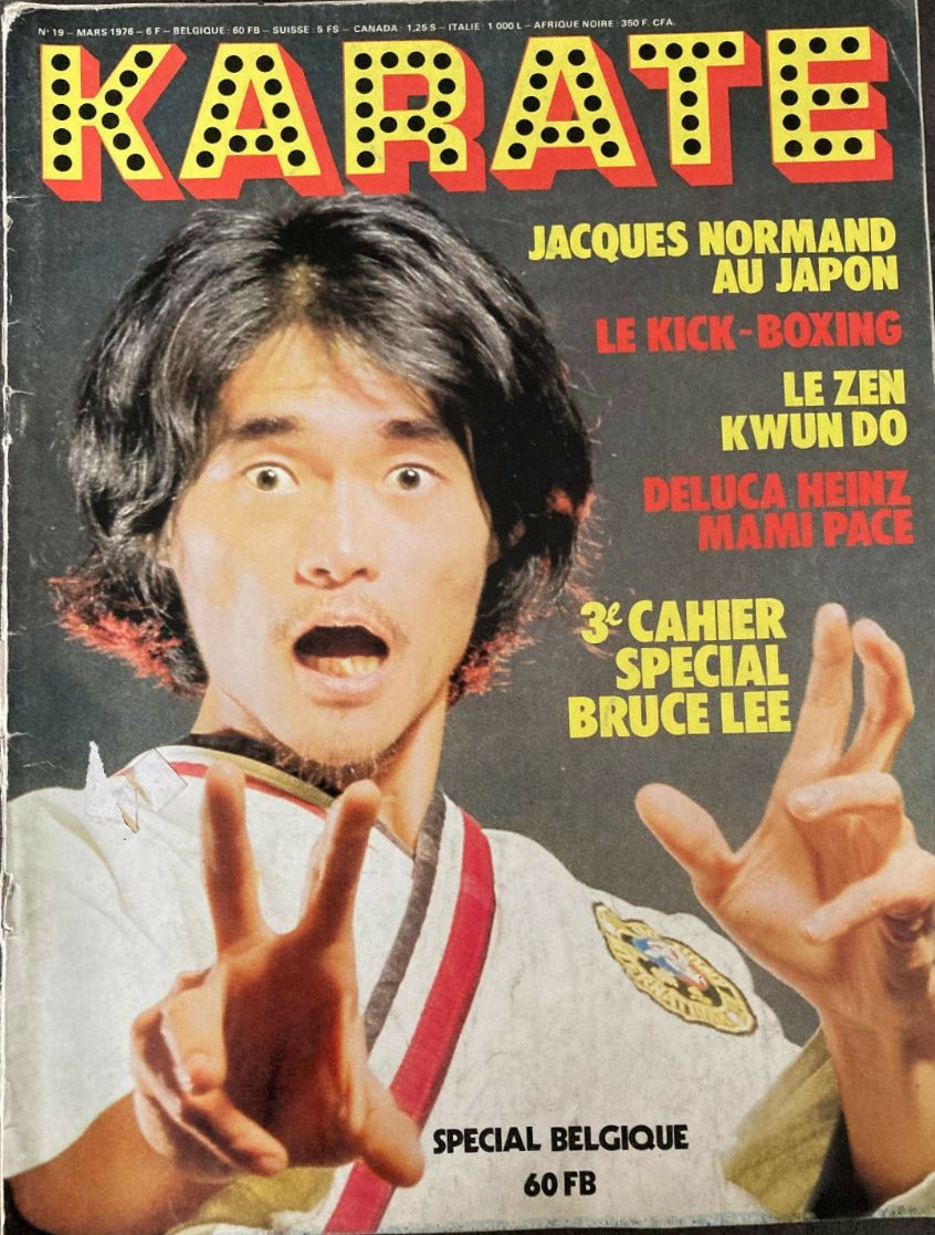 KARATE magazine side cover Issue 19  March 1976