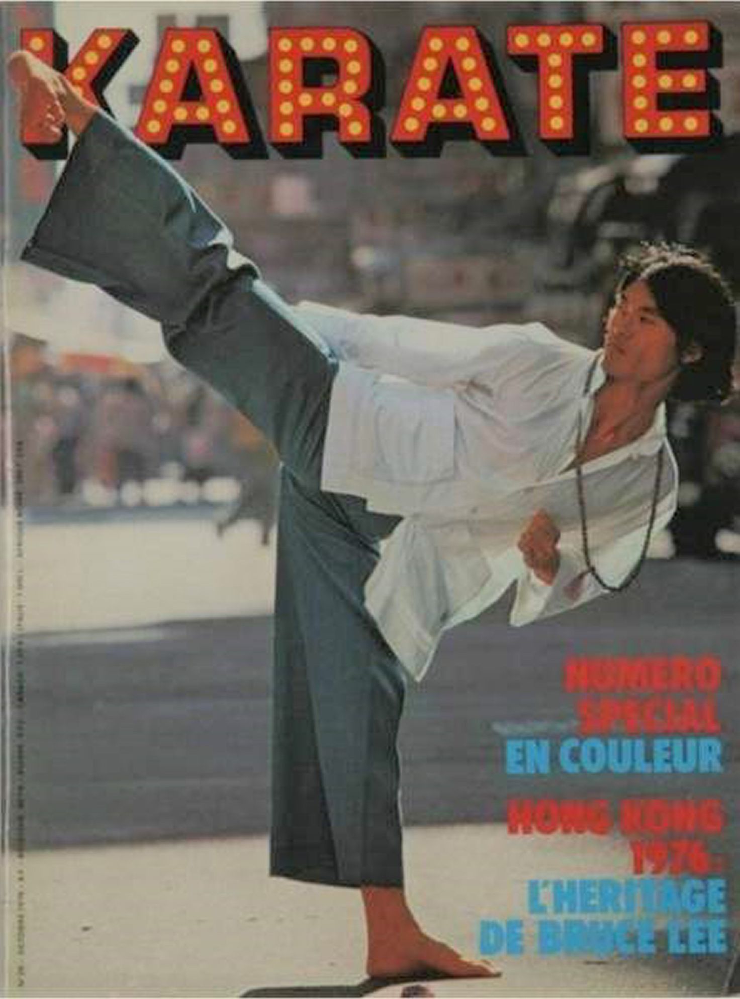 KARATE magazine side cover Issue 26  October 1976