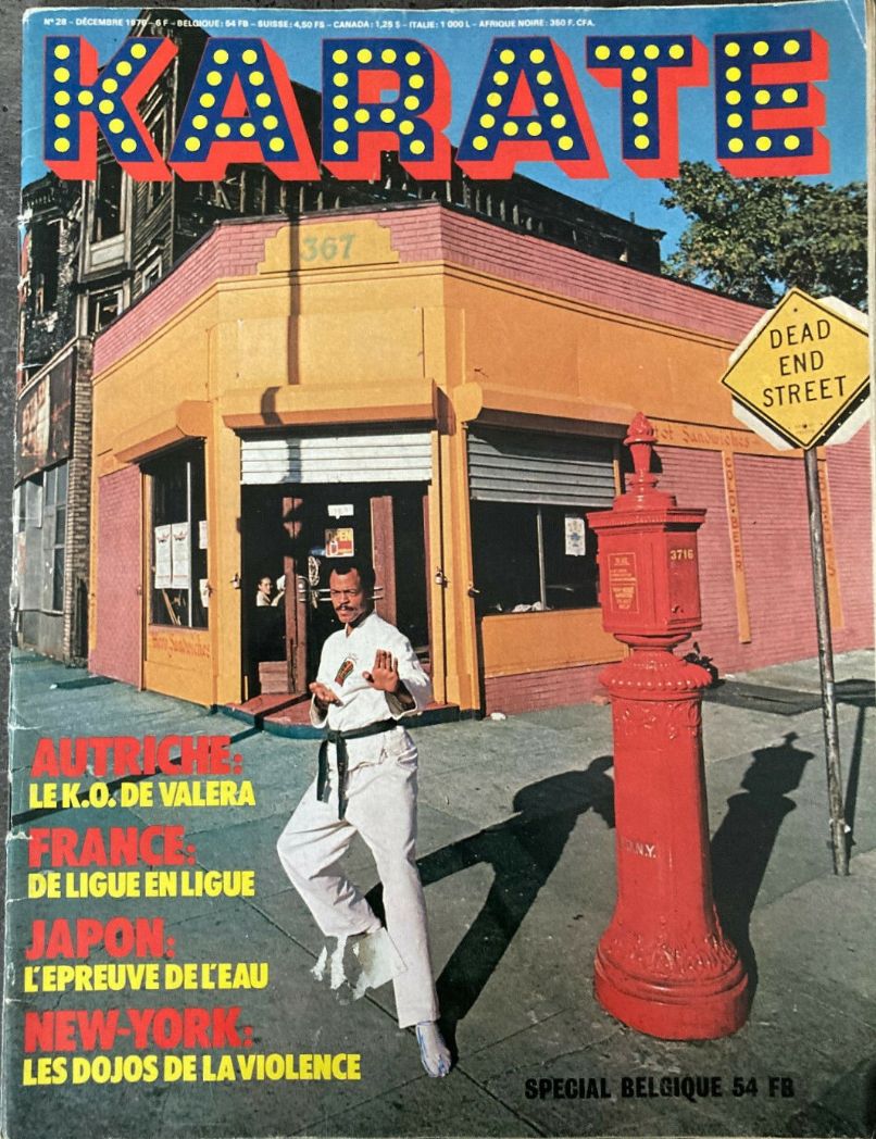 KARATE magazine side cover Issue 28  December 1976