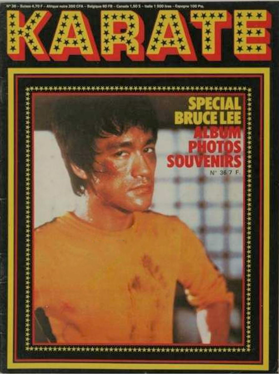 KARATE magazine side cover Issue 36  September 1977