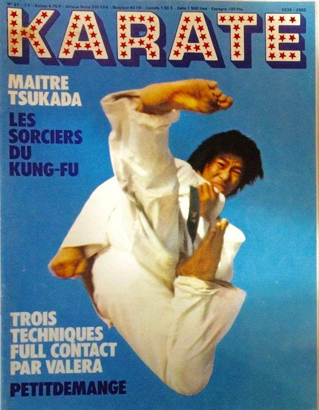 KARATE magazine side cover Issue 37  October 1977