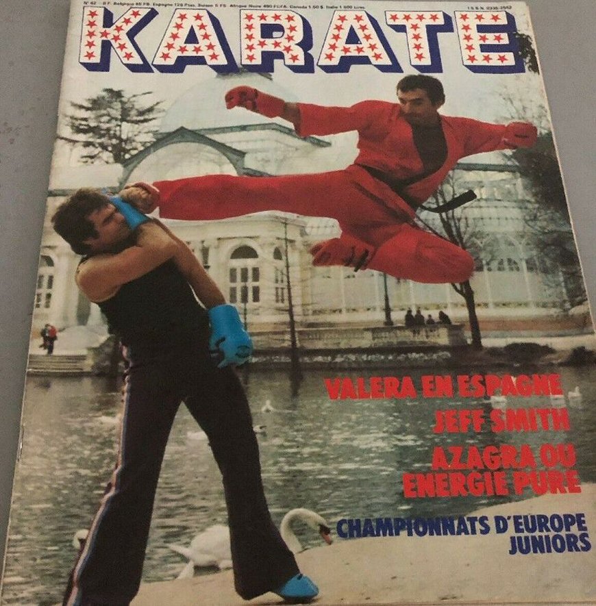 KARATE magazine side cover Issue 42  April 1978