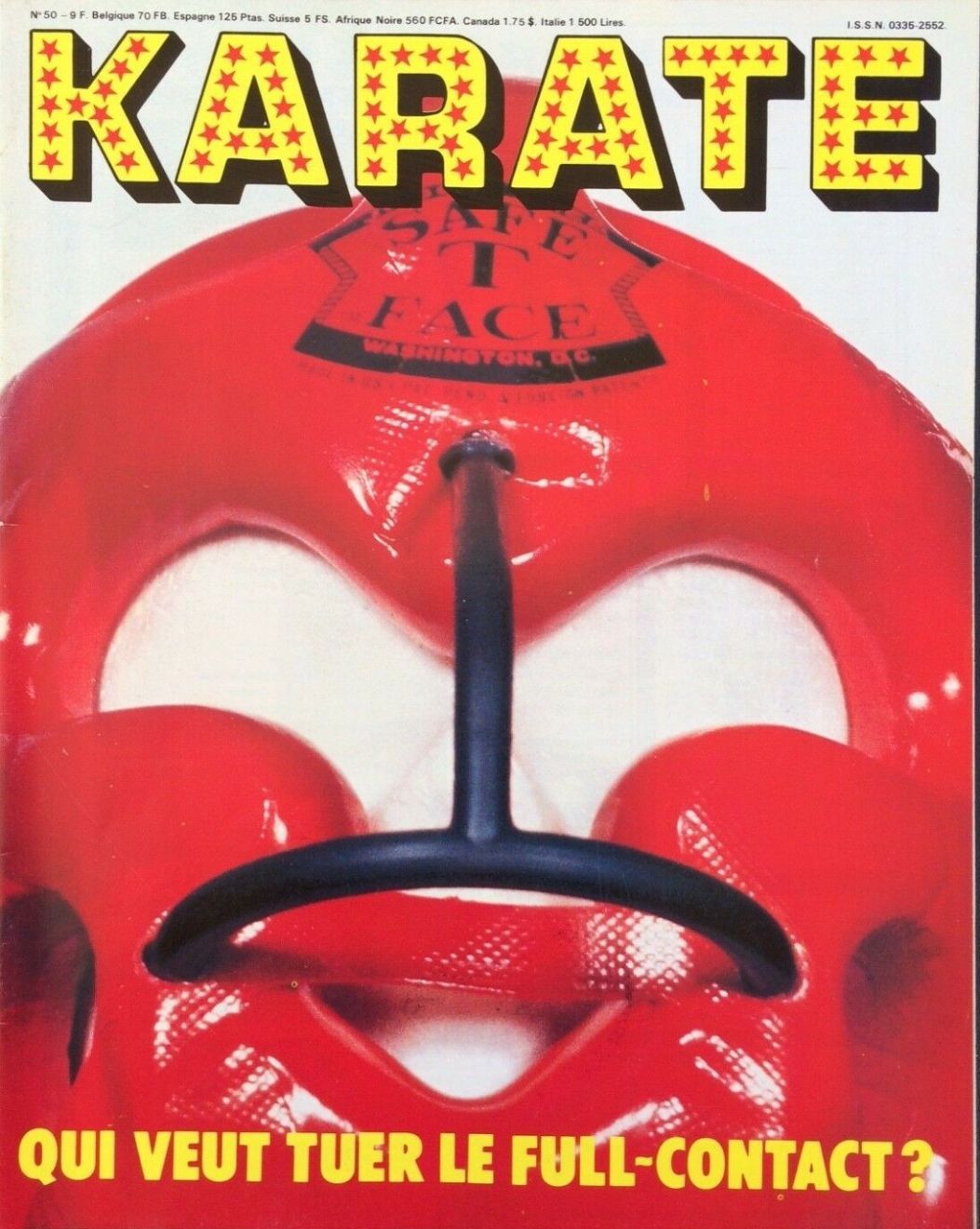 KARATE magazine side cover Issue 50  February 1979