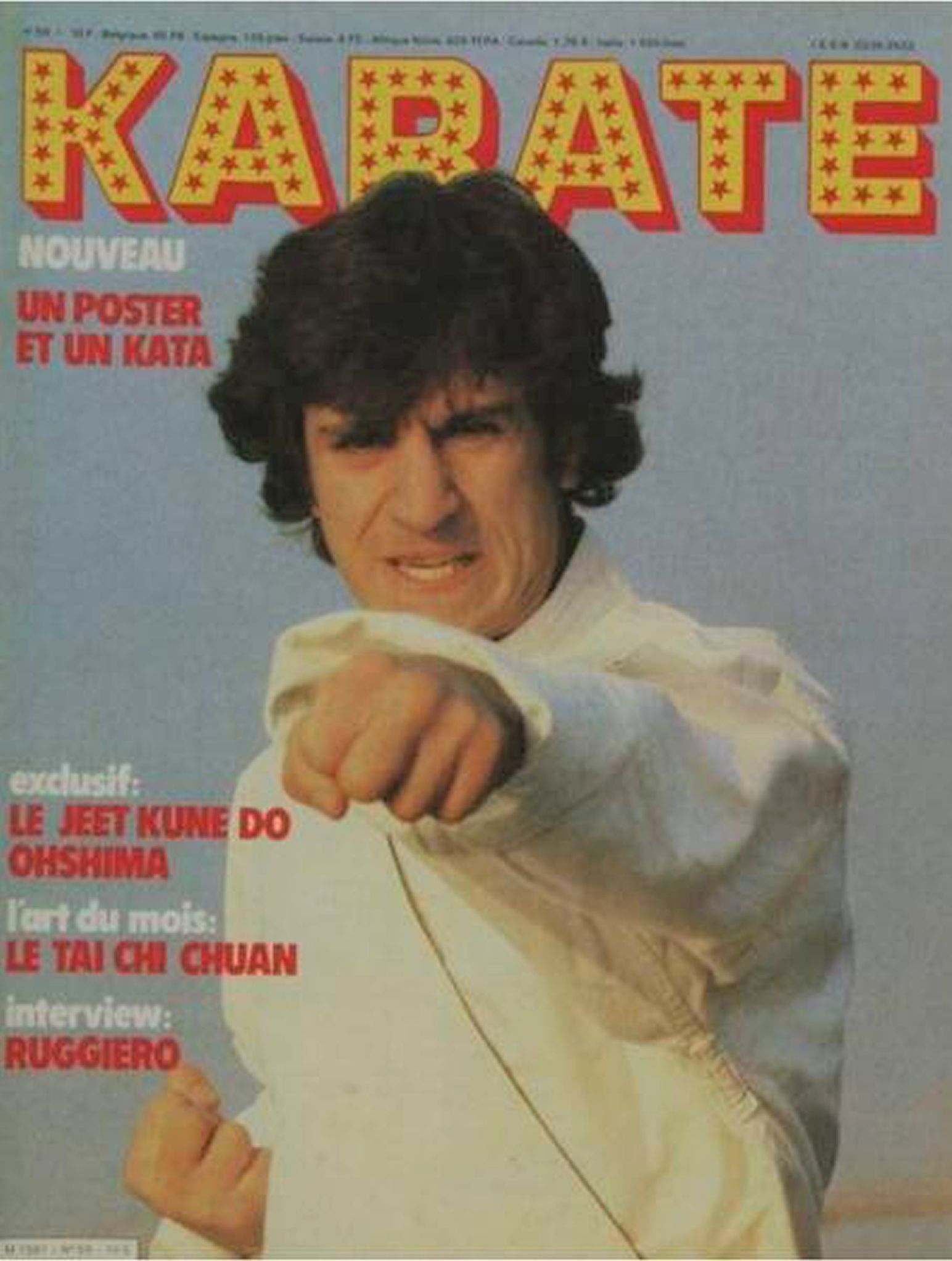 KARATE magazine side cover Issue 59  January 1980
