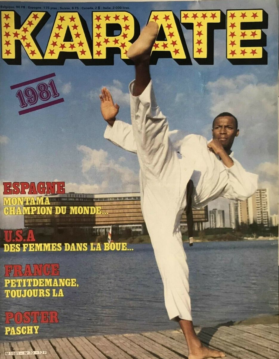 KARATE magazine side cover Issue 70  February 1981