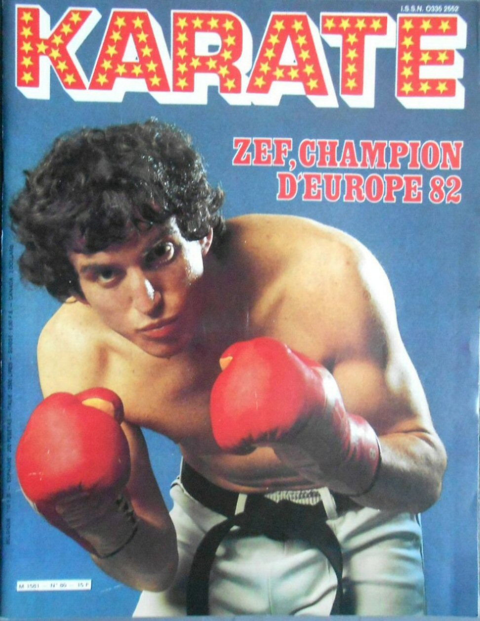 KARATE magazine side cover Issue 80  February 1982
