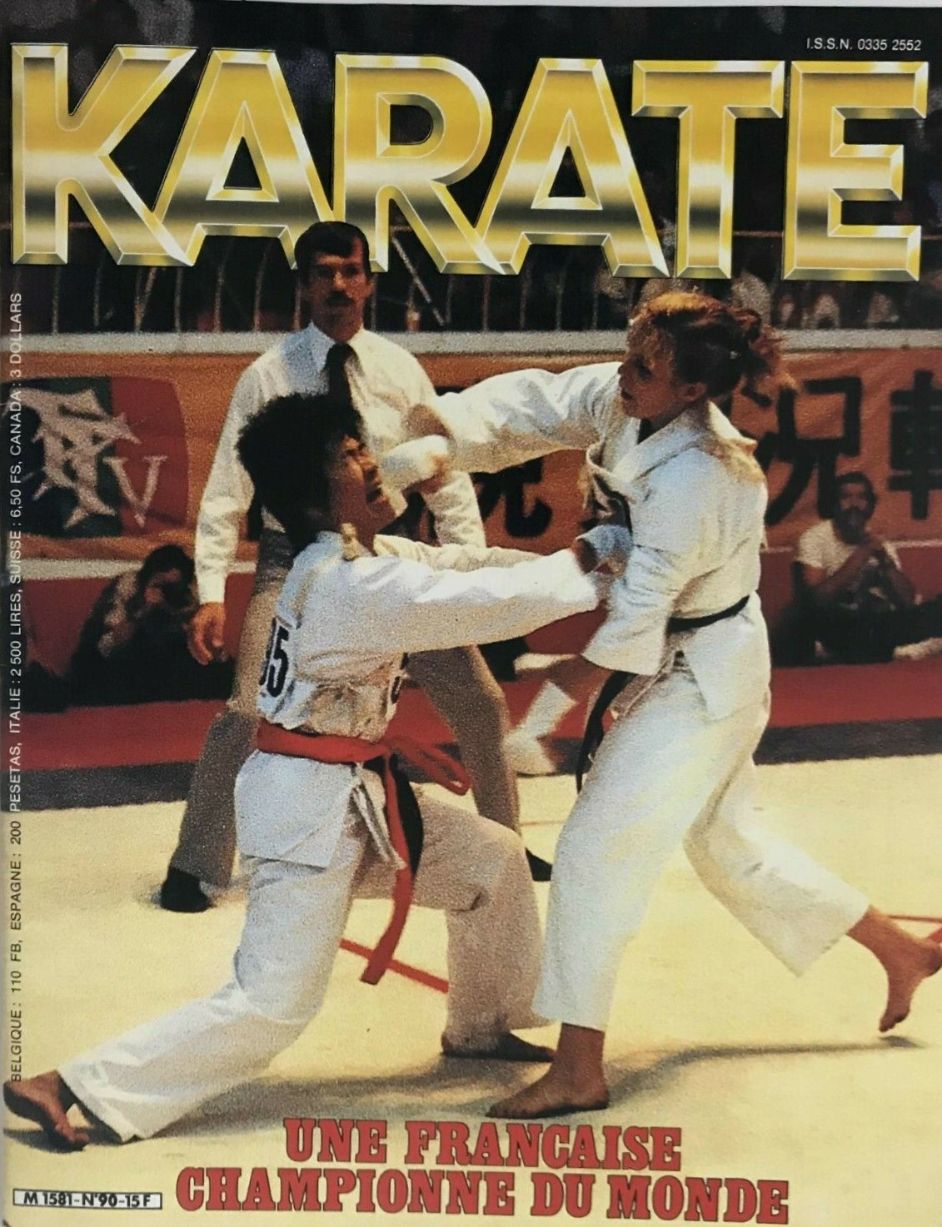 KARATE magazine side cover Issue 90  February 1983