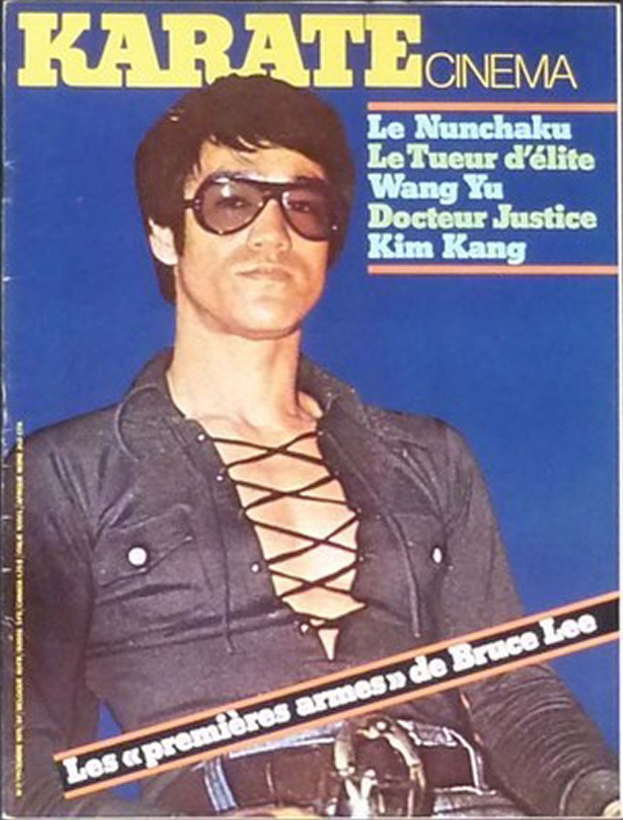 KARATE CINEMA magazine side cover Issue 3  December 1975