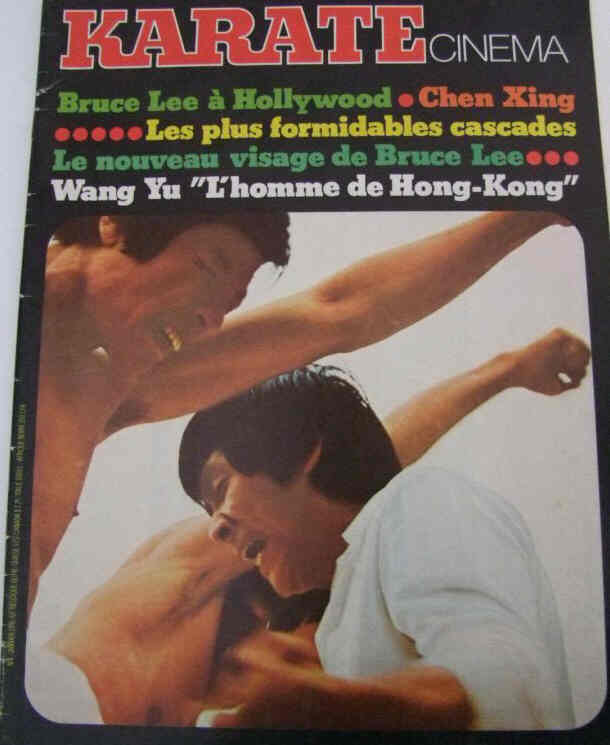 KARATE CINEMA magazine side cover Issue 4  January 1976