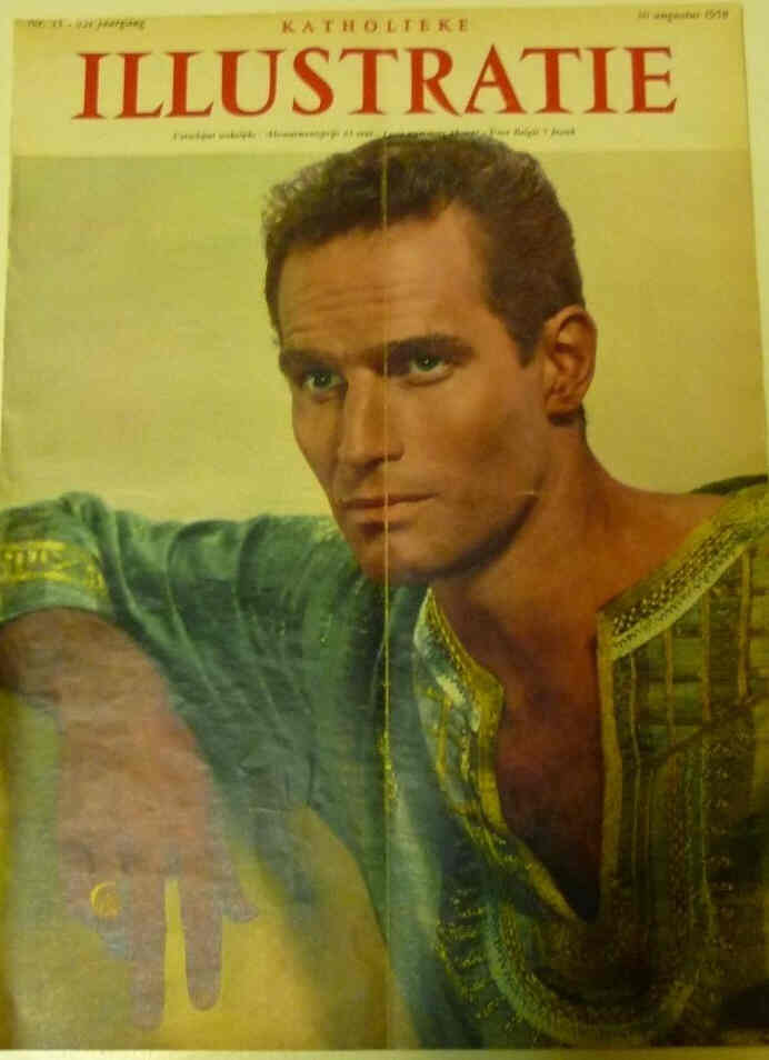 KATHOLIEKE ILLUSTRATIE magazine side cover Issue 35 30 August 1958