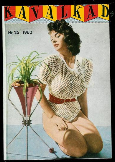 KAVALKAD magazine side cover Issue 25  1962