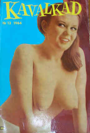 KAVALKAD magazine side cover Issue 13  1964