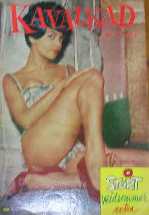 KAVALKAD magazine side cover Issue 15  1964