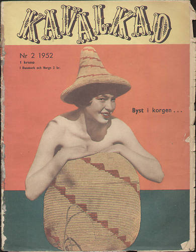 KAVALKAD magazine side cover Issue 2  1952