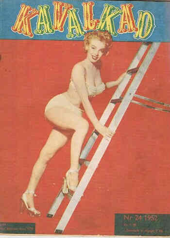 KAVALKAD magazine side cover Issue 24  1952