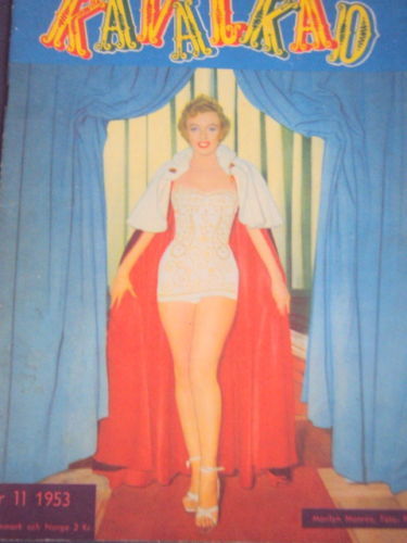 KAVALKAD magazine side cover Issue 11 June 1953