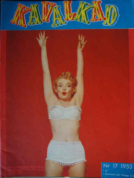 KAVALKAD magazine side cover Issue 17  1953