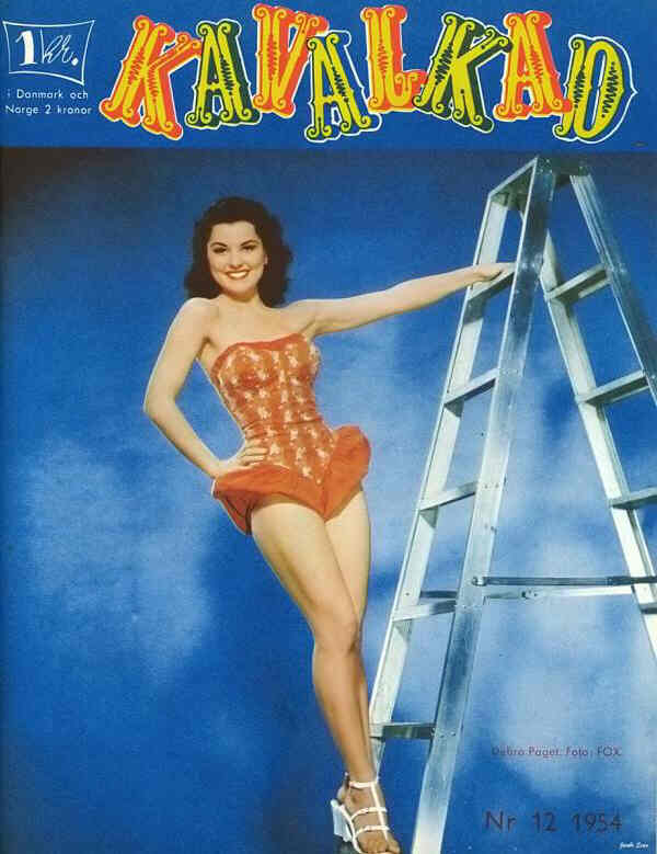 KAVALKAD magazine side cover Issue 12  1954