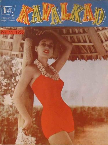 KAVALKAD magazine side cover Issue 11  1955