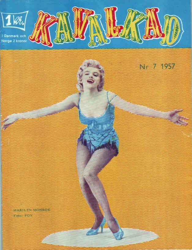 KAVALKAD magazine side cover Issue 7  1957