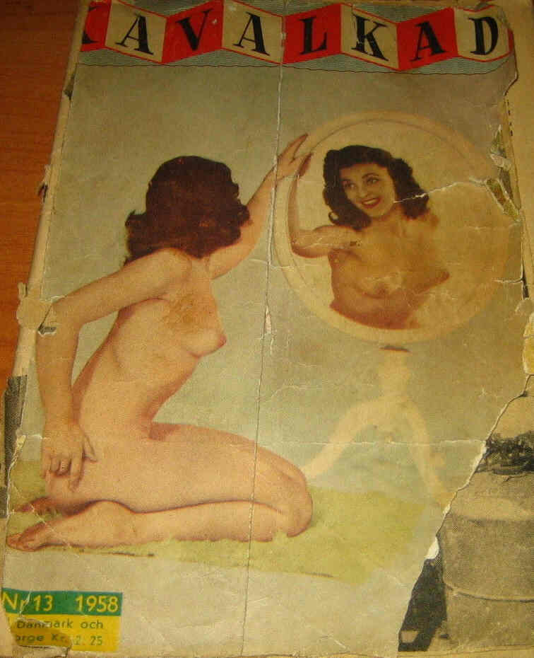 KAVALKAD magazine side cover Issue 13  1958