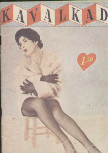 KAVALKAD magazine side cover Issue 17  1958